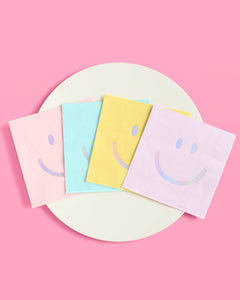 Pastel Party Starter Pack - Plates, Napkins + Straws