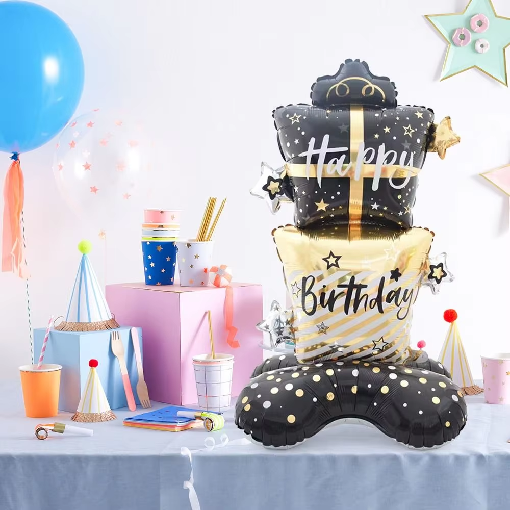 Birthday Standing Foil Balloon Decoration