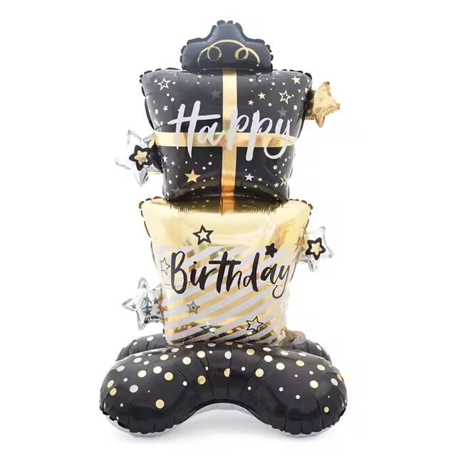 Birthday Standing Foil Balloon Decoration