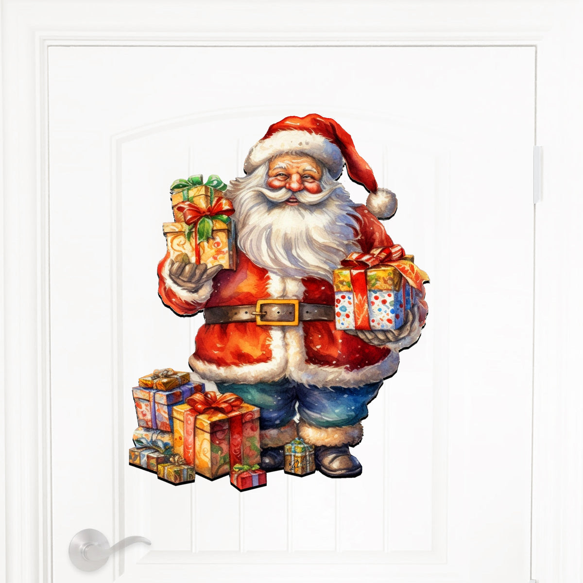 Merry Delivery Holiday Door Decor by G. Debrekht - Christmas Decor - 8611080H