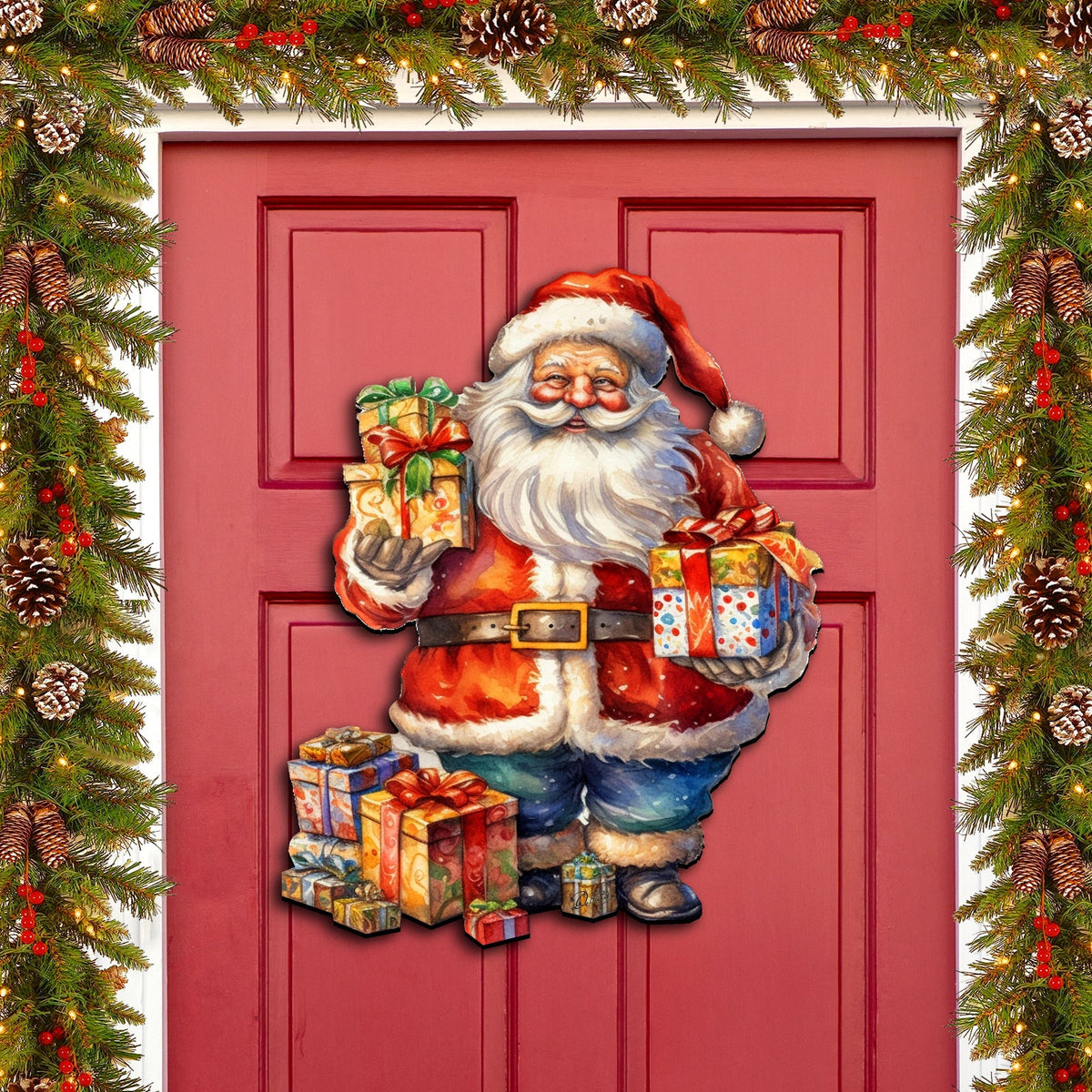 Merry Delivery Holiday Door Decor by G. Debrekht - Christmas Decor
