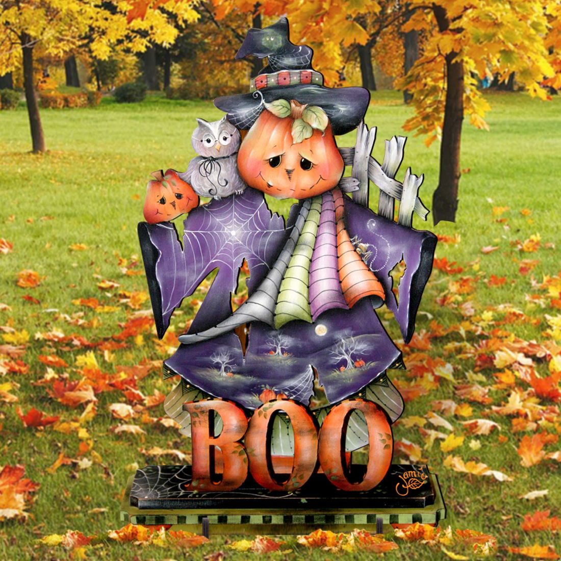 This Boos for You Halloween Outdoor Decor by Jamie Mills-Price - Thanksgiving Halloween Decor - 8457407F