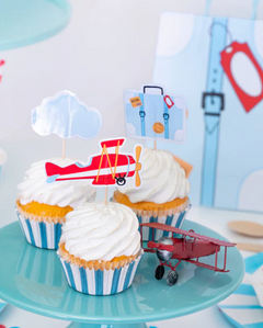 Airplane Toppers (Set of 12)