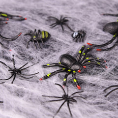 Halloween Spider & Web Decorations