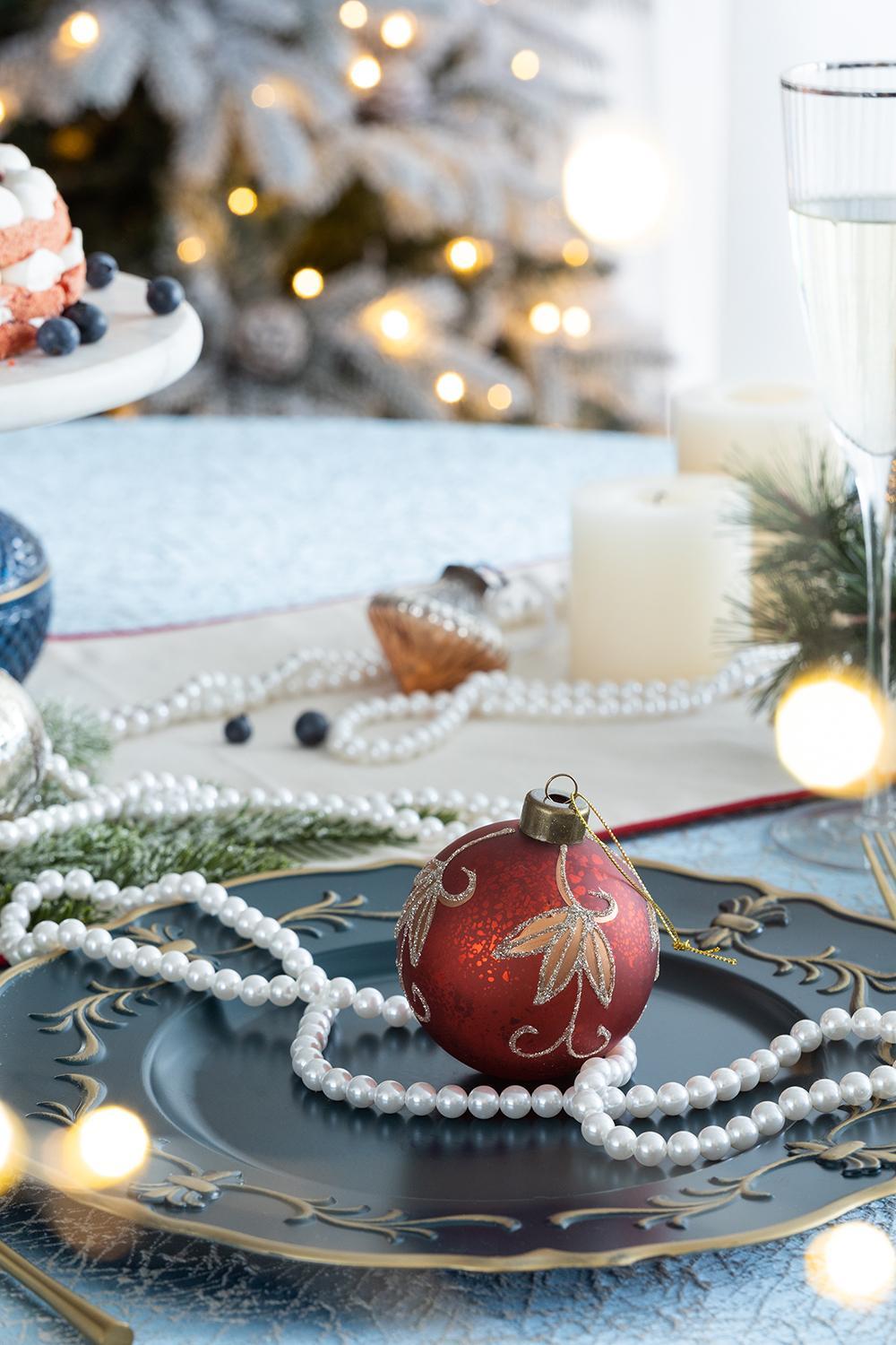 Christmas Ball Ornaments Decorative Hanging Tree Ornaments For Holiday Party Decorations
