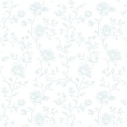 Baby Blue Floral Toile Napkin, 40 pcs