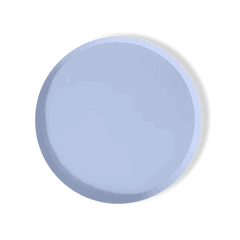 Baby Blue Paper Party Plate (12pcs)