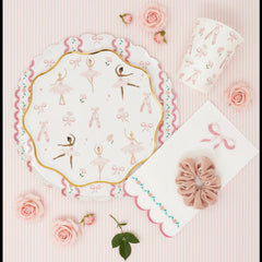 Ballerina Dessert Plates 8" (Set of 8)