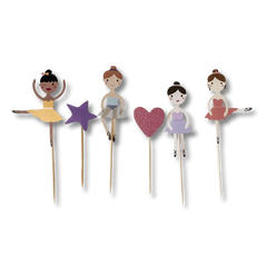 Ballet Cupcake Toppers (8pcs)