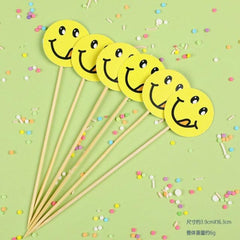 Bear Candle Birthday Cake Props Topper Card Cute Fantasy Cup Dessert Smiley  Love Bear  Table Dress Up Cake Props Party Cake Decor Supplies Toppers Birthday Cupcake Topper Various Cake Decorations for Birthday Party Photo Prop