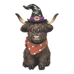 Spook-tacular Halloween Highland Cow