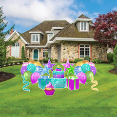 Birthday Flair Yard Decoration Accessories