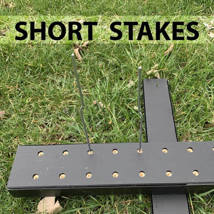4' Indoor/Outdoor Yard Card Greeting Stand | Set of 3