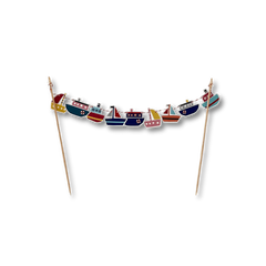 Boat Cake Banner
