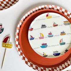 Boat Cupcake Toppers (8pcs)