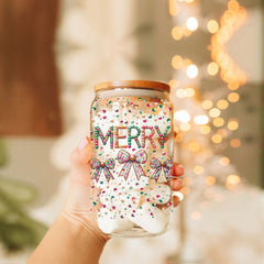 Sequin MERRY 17oz
