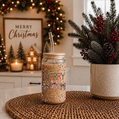 Sequin MERRY 17oz