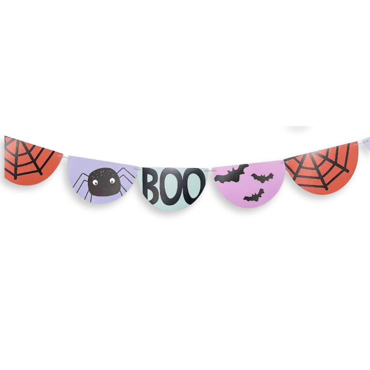 Bright Scalloped Halloween Banner