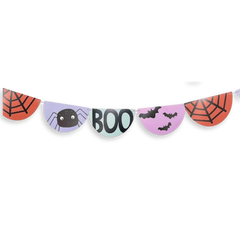 Bright Scalloped Halloween Banner