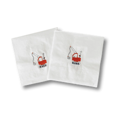 Construction Builder Beverage Napkins (16pcs)