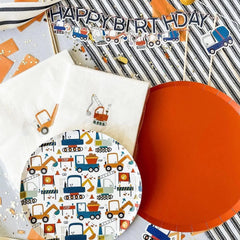 Construction Builder Beverage Napkins (16pcs)