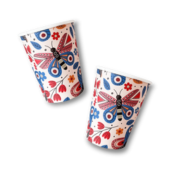 Butterfly Cups (8pcs)