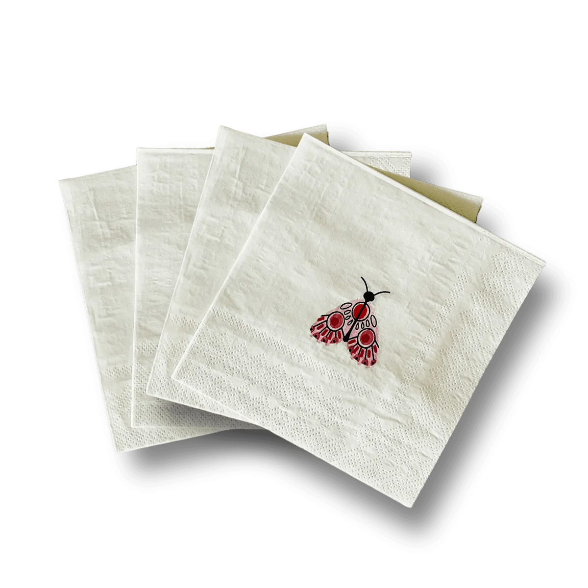 Butterfly Small Disposable Paper Napkins (16pcs)