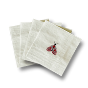 Butterfly Small Disposable Paper Napkins (16pcs)