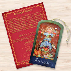 Thankful Harvest Wooden Ornaments by Jamie Mills-Price Thanksgiving Decor - 8611076-MP