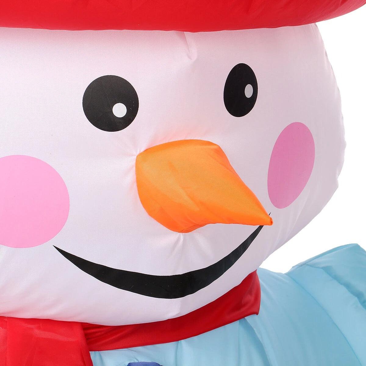 LED Inflatable Snowman Model for Christmas