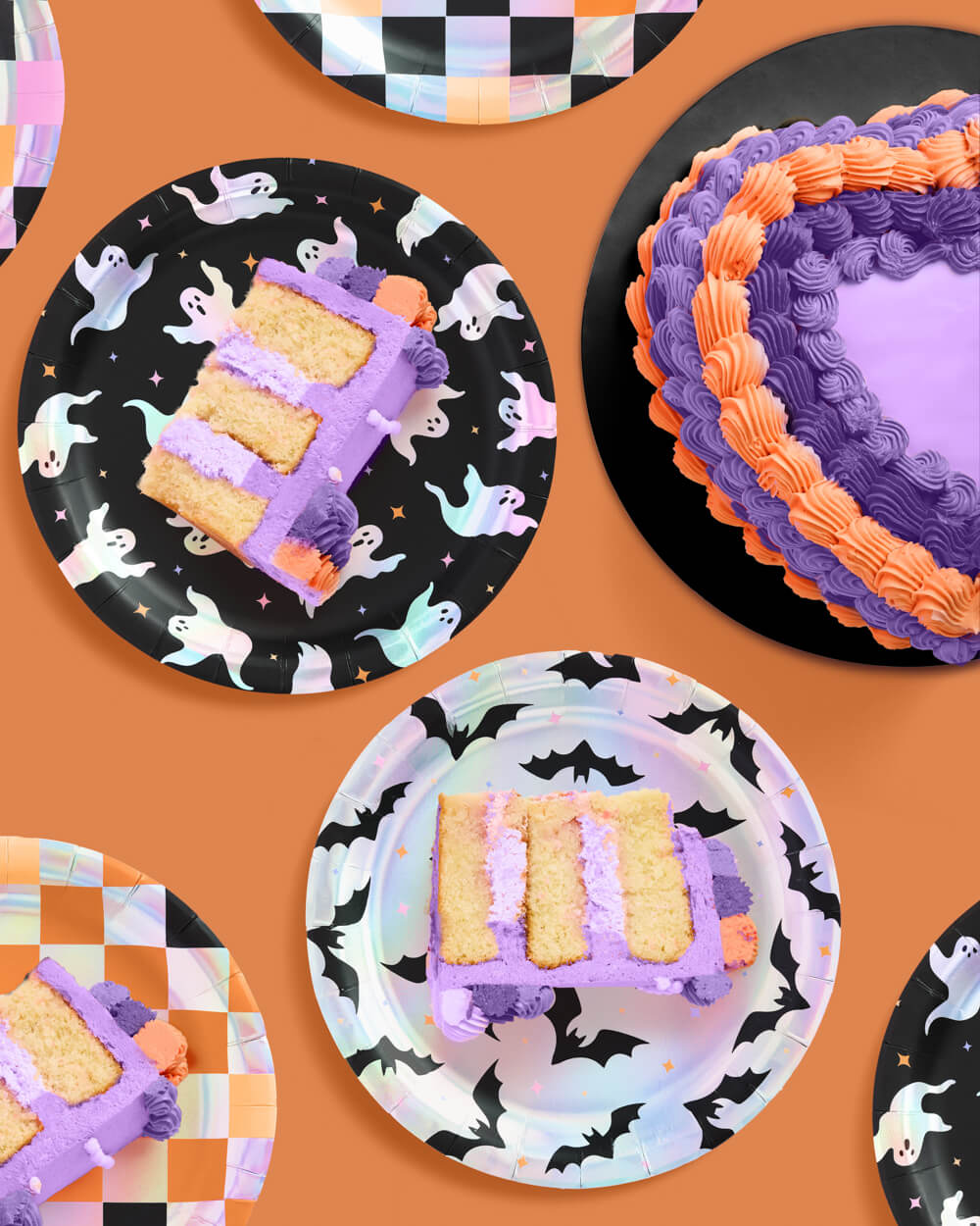 Halloween Plates - 12 or 24 paper plates