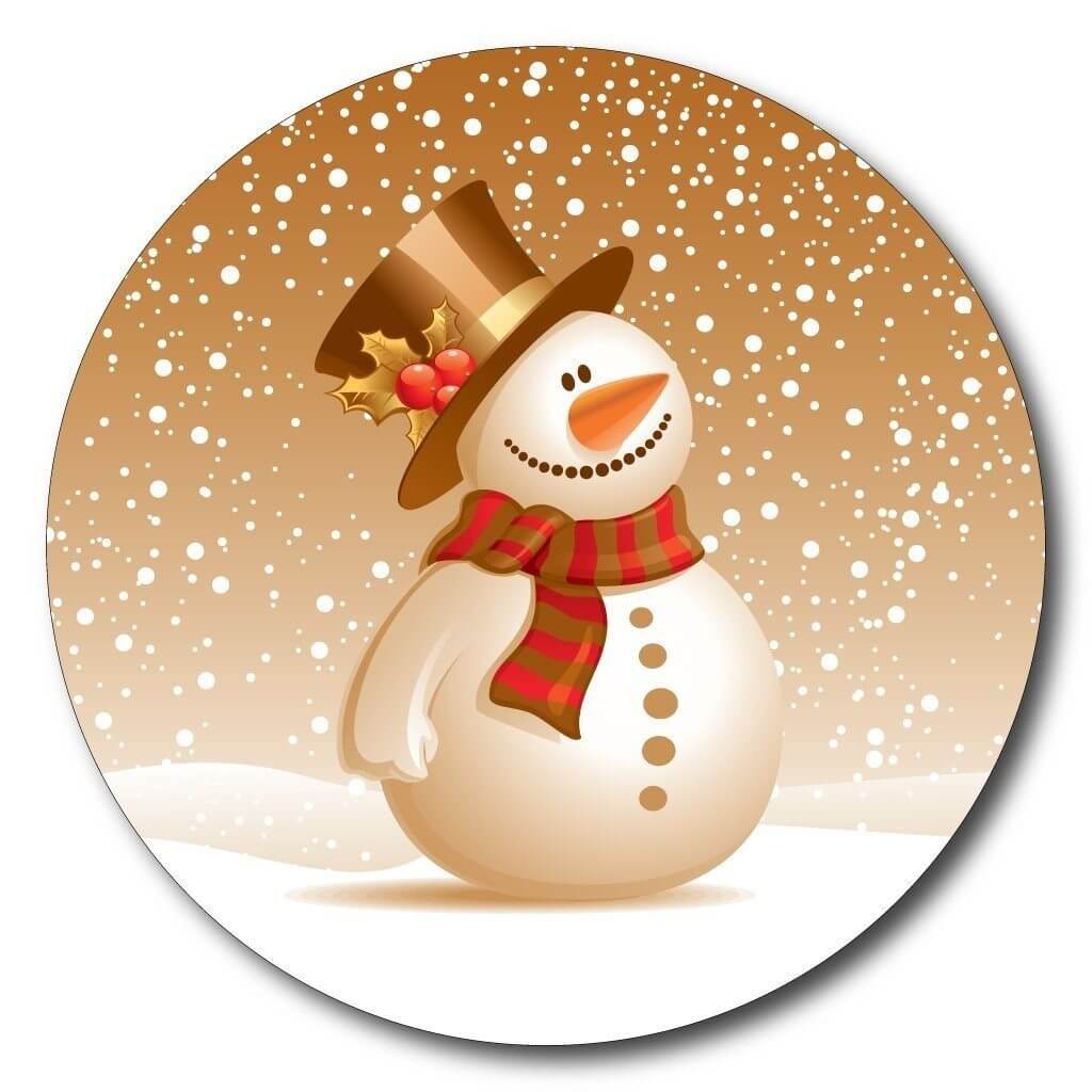 Christmas Characters Drink Coasters Set of 4