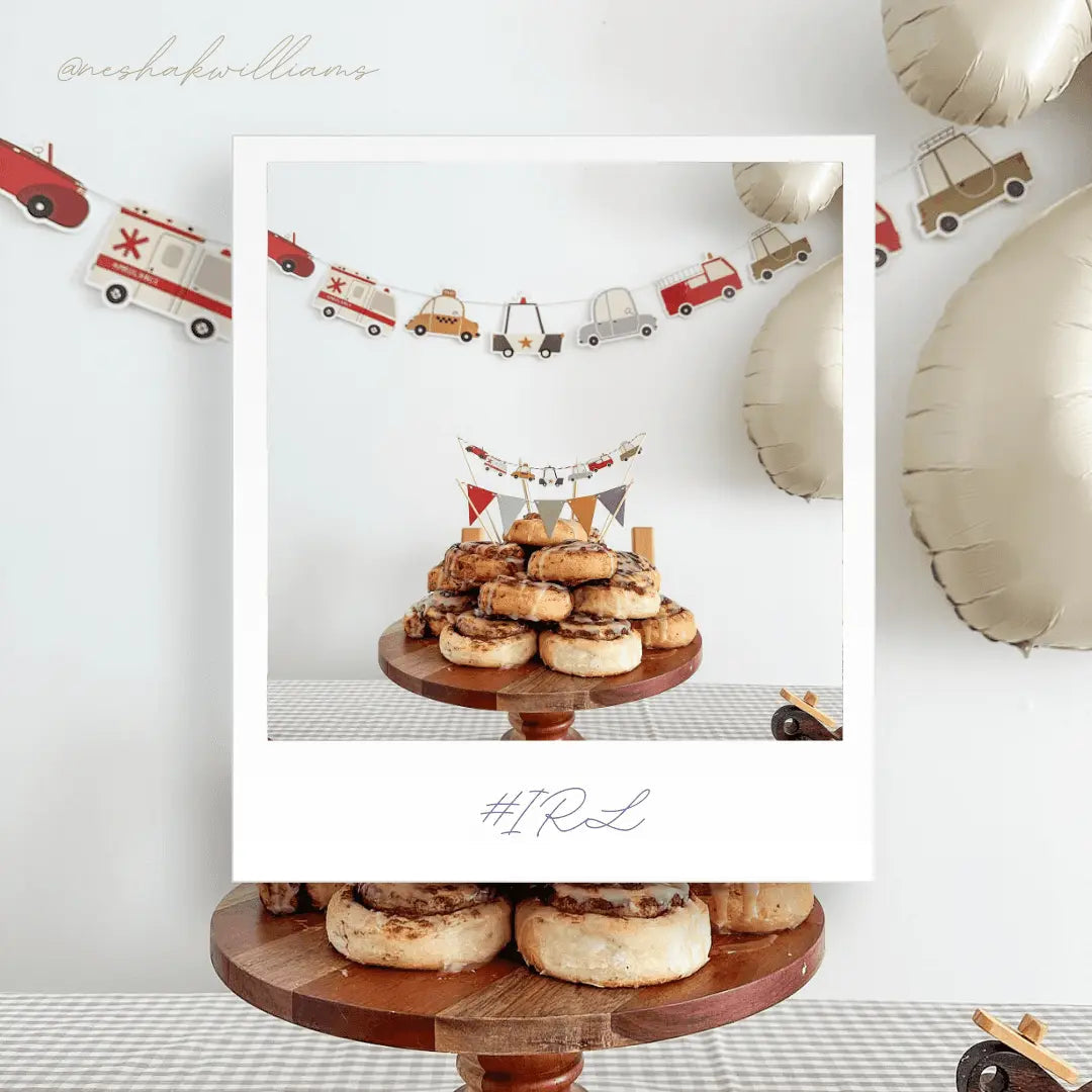 Car Birthday Party Banner, 8 Ft