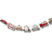 Car Birthday Party Banner, 8 Ft