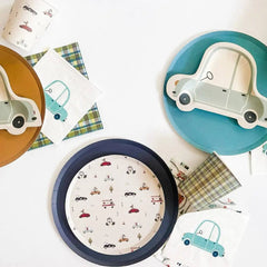 Car Party Tableware Kit