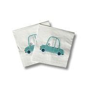 Car Small Birthday Party Paper Napkins (16pcs)