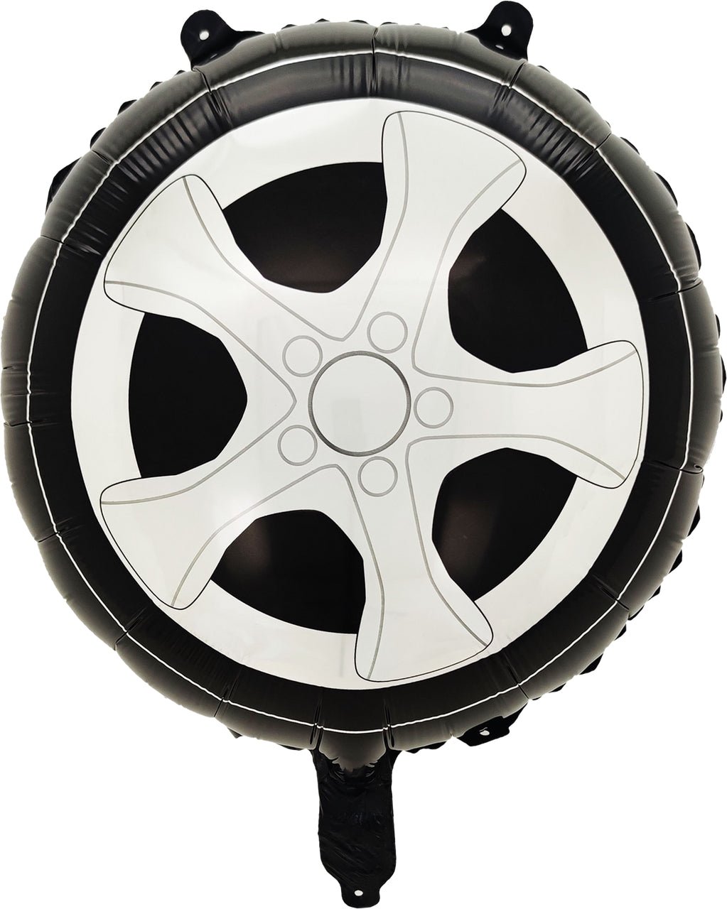 Car Tire Foil Balloon – 18" Round | Double-Sided | Self-Sealing (Air or Helium Fill)