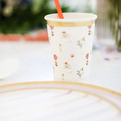 Carnival Cups – 9oz Circus Party Paper Cups (8pcs)