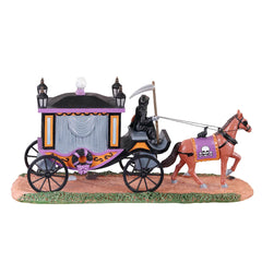 Spooky Victorian Hearse