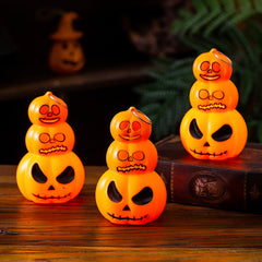 Halloween Pumpkin Lantern Portable Halloween Pumpkin Pile Ornaments Halloween Decorations Pendant Party Props