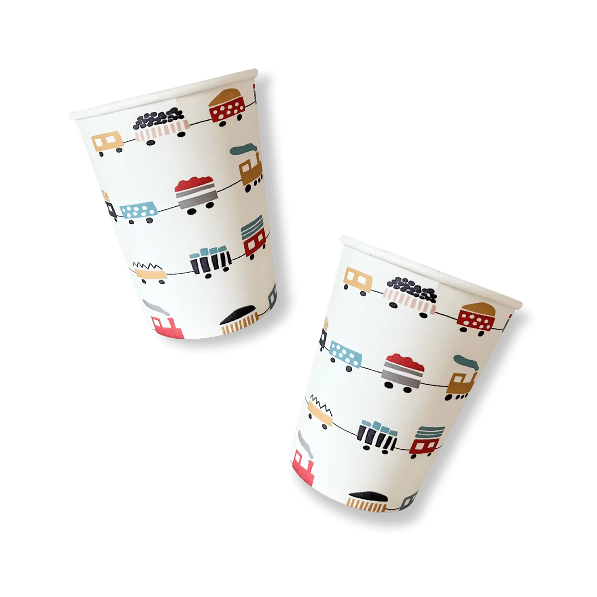 Choo Choo Train Disposable Cups (8pcs)