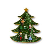 Christmas Tree Dessert Plate (8pcs)