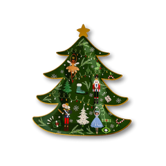 Christmas Tree Dessert Plate (8pcs)