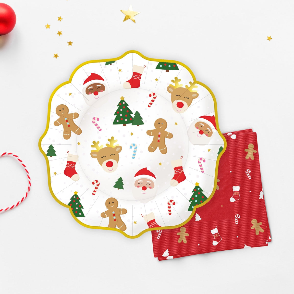 Classic Christmas Icon Napkins