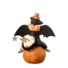Clowning Cat on Jack Halloween Decor by Bethany Lowe Designs