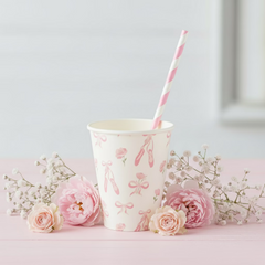 Ballerina Paper Cups 9oz (8 Pack)