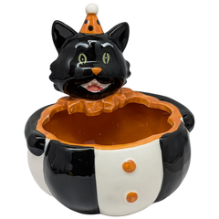 Halloween Ceramic Candy Dish -