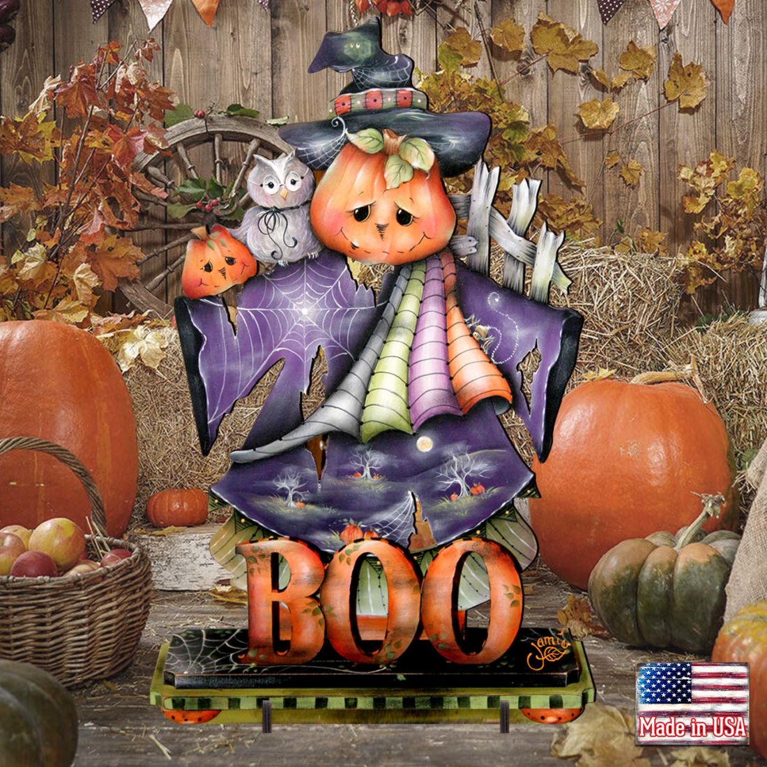 This Boos for You Halloween Outdoor Decor by Jamie Mills-Price - Thanksgiving Halloween Decor - 8457407F