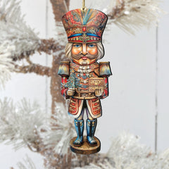 Nutcracker Prince Wooden Ornaments by G. Debrekht Christmas Decor - 8611060