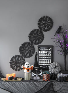 Plaid Pumpkin Decor, For Holiday Halloween Decoration